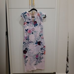 Ted Baker Midi Floral Dress